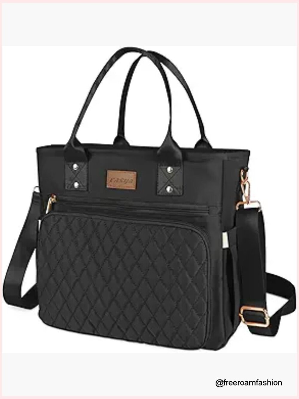 Large Insulated Lunch Tote Bag with Storage Pockets, Leakproof Cooler